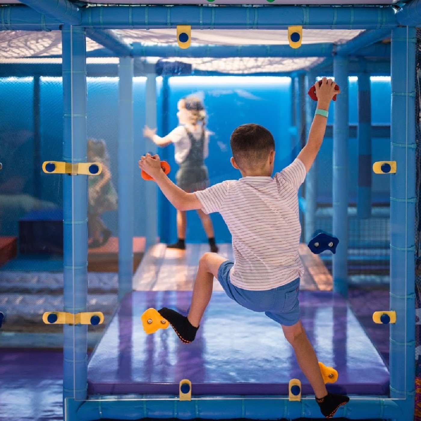 Children playing at Major Fun