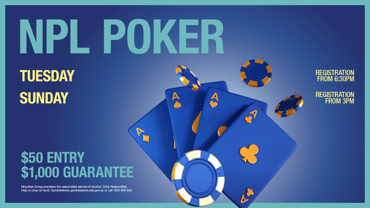 NPL Poker at Harbord Diggers